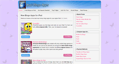 Desktop Screenshot of ipadbingoapps.com